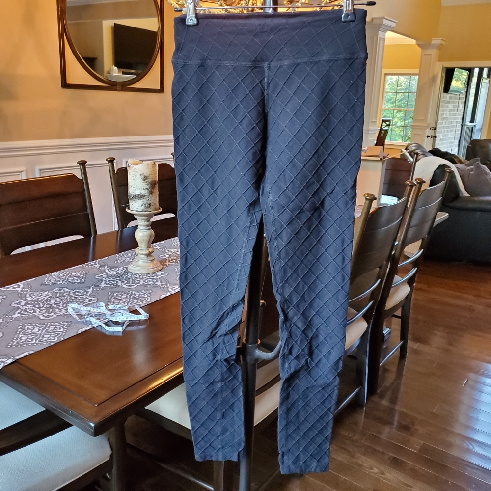 Beyond Yoga Quilted Black Legging Medium